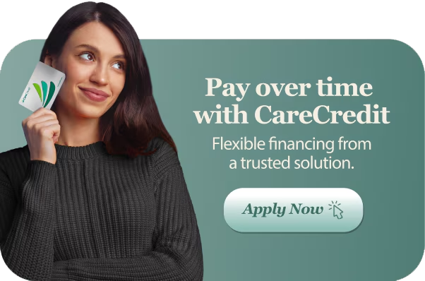 Pay over time with CareCredit